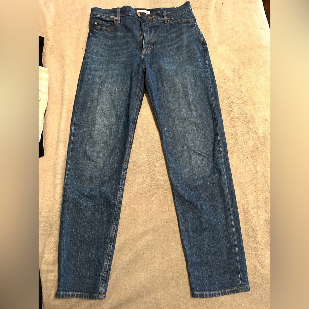 LOFT High Rise Boyfriend Jean